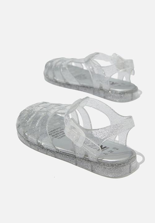 Cotton On - Elsie jelly sandal - silver glitter