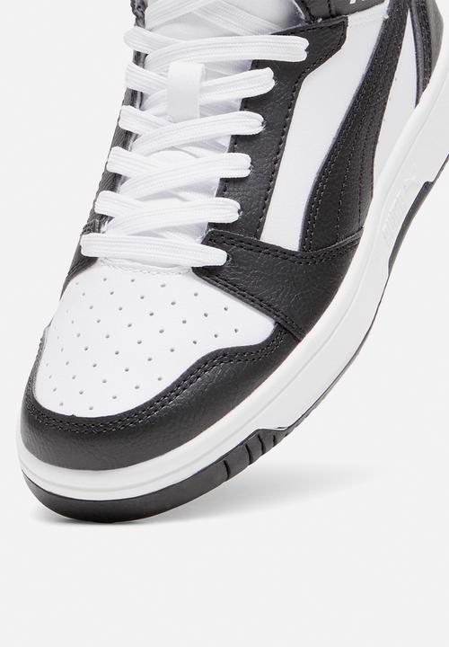 PUMA - PUMA white-PUMA black-shadow gray