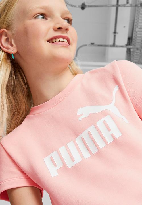 PUMA - Ess+ logo dress tr g - peach smoothie