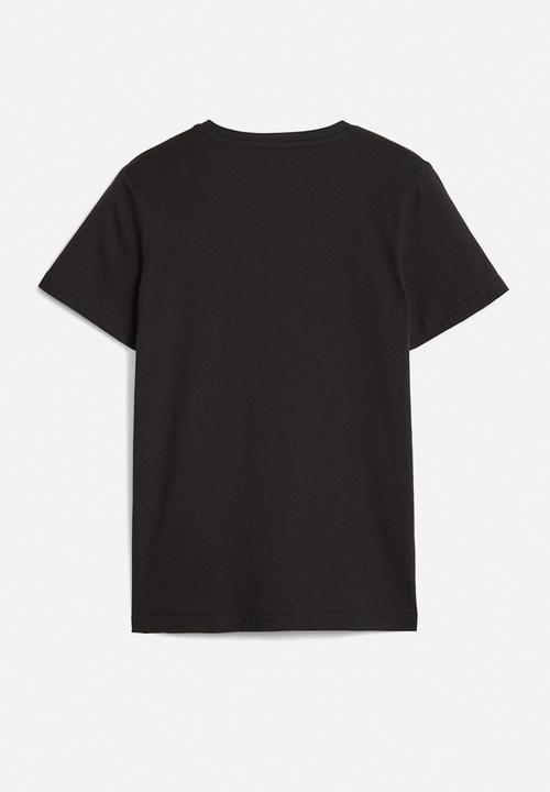 PUMA - Ess+ logo lab holiday tee b - puma black