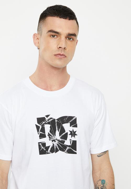 DC - Crushed glass short sleeve - white 