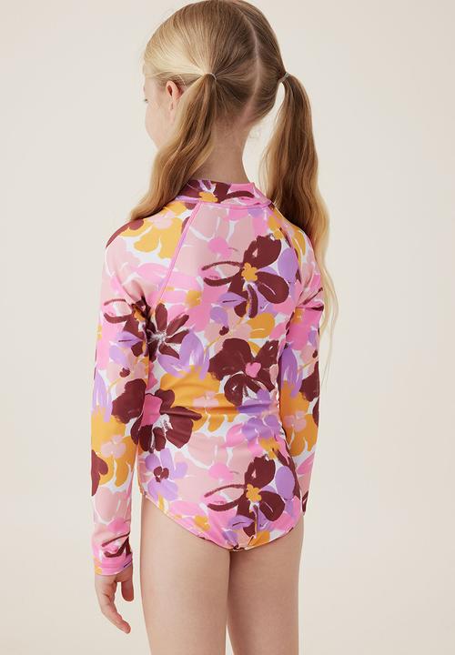 Cotton On - Lydia one piece - painterly floral