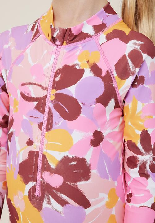 Cotton On - Lydia one piece - painterly floral