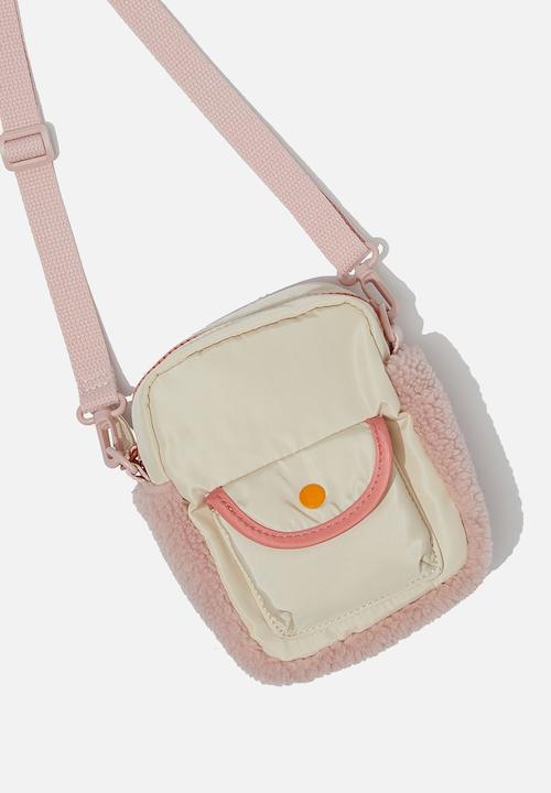 Cotton On - Teddy cross body bag - zephyr