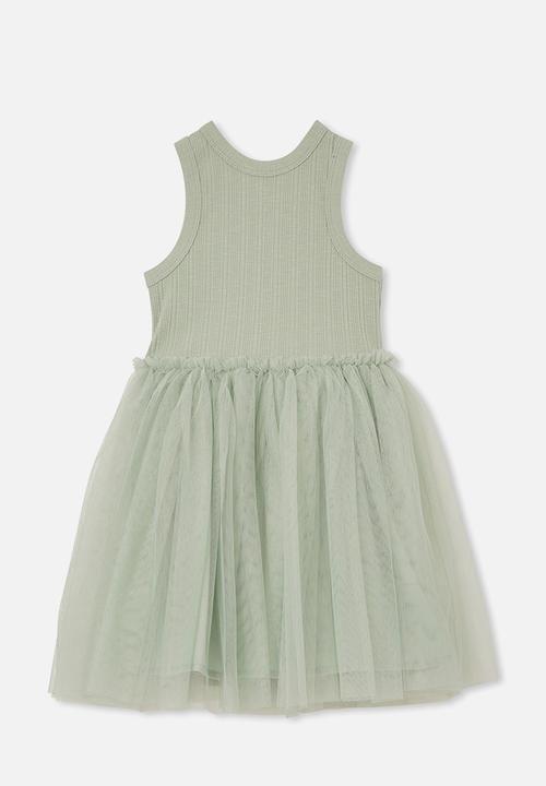 Cotton On - Nova dress up dress - stone green