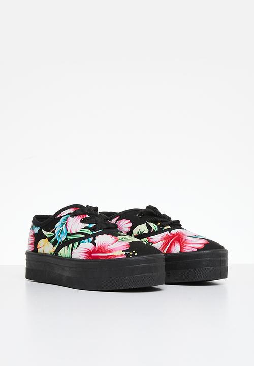 SOVIET - K zinnia - black/floral
