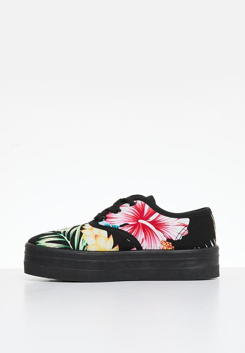 SOVIET - K zinnia - black/floral