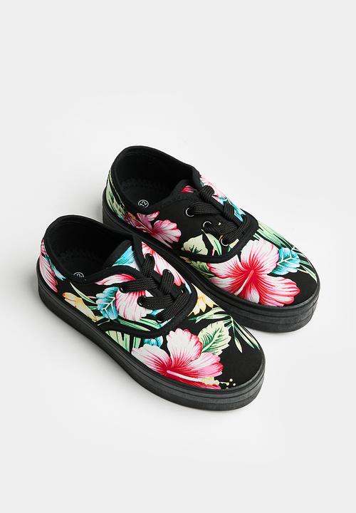 SOVIET - K zinnia - black/floral