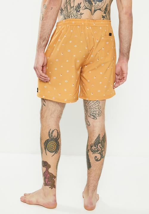Quiksilver - Re-mix volley 17nb - mustard