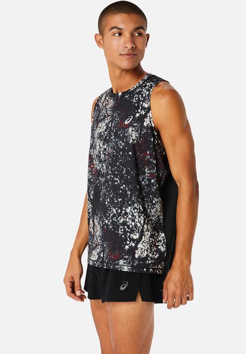 ASICS - Aop singlet - black