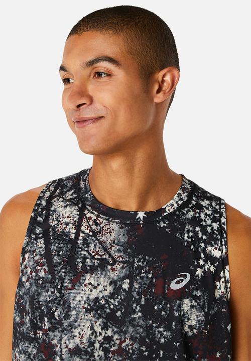 ASICS - Aop singlet - black