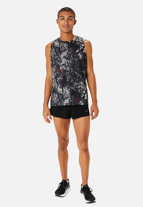 ASICS - Aop singlet - black