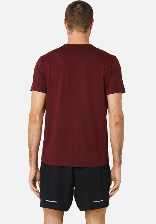 ASICS - Asics big logo tee - dark red