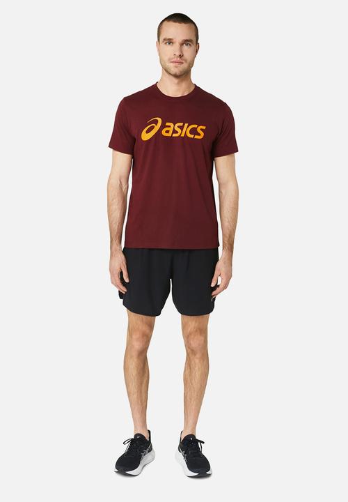 ASICS - Asics big logo tee - dark red