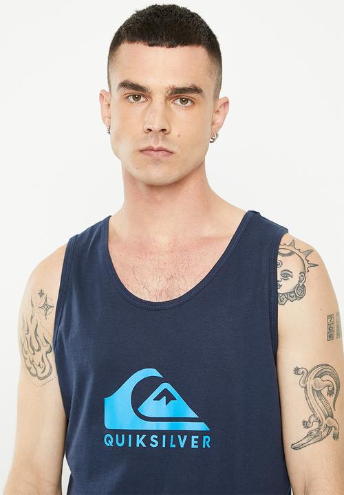 Quiksilver - Corp logo vest - navy blazer