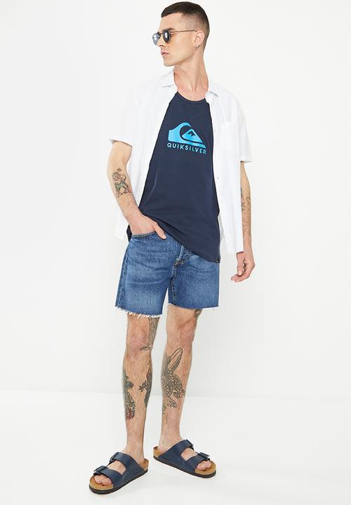 Quiksilver - Corp logo vest - navy blazer