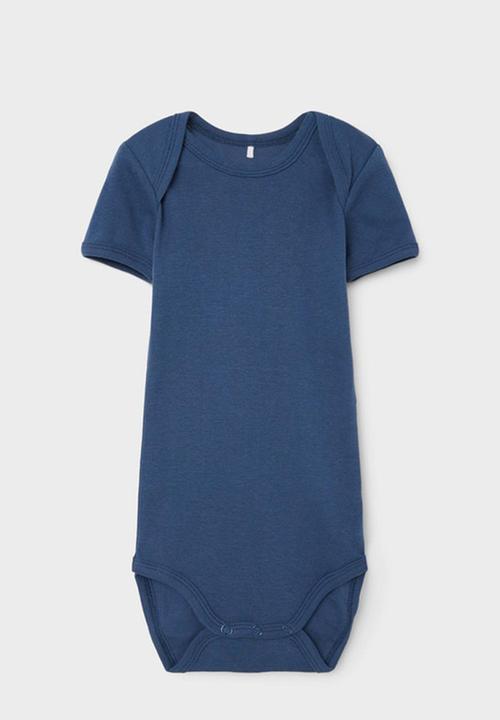 Name It - Nbmbody 3 pack short sleeve - dark denim