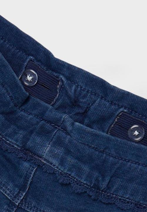 Name It - Nmfbibi dnmtorina swe pant  - dark blue denim