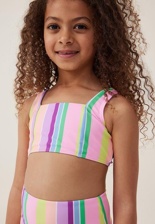 Cotton On - Korra bikini - rio rainbow stripe