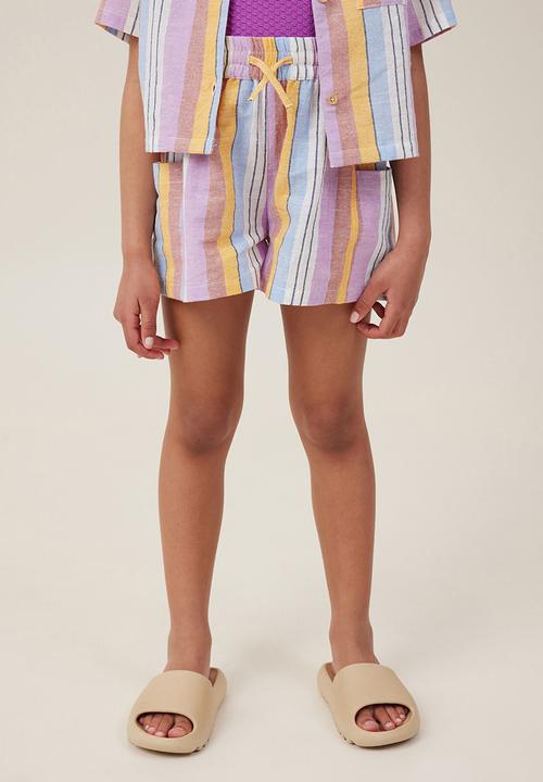 Cotton On - Kai short - chameleon/rio stripe