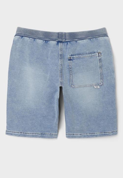 Name It - Nkmryan jogger dnm l shorts 6770-tr - light blue denim