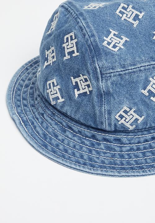 Tommy Hilfiger - Th summer denim bucket - mid denim