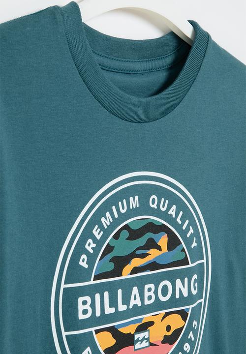 Billabong  - Rotor fill short sleeve - deep teal 