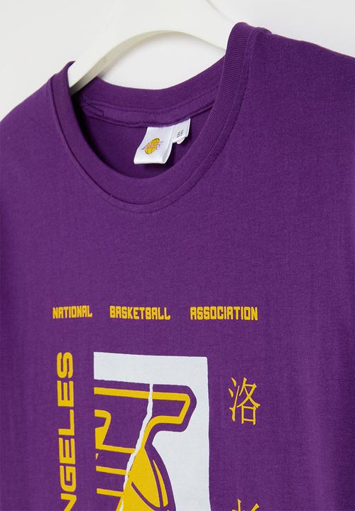 NBA - Kids CHI tee lakers - purple