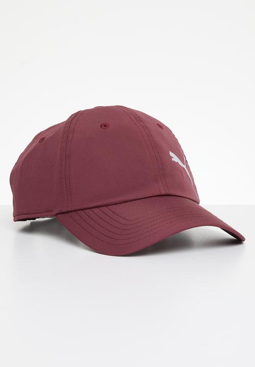 PUMA - Poly cotton cap - dark jasper