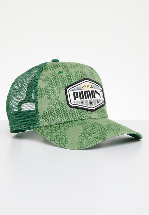 PUMA - Prime trucker cap - dusty green