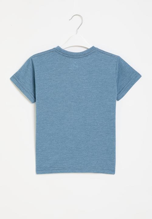 Quiksilver - Seagull kids short sleeve boy - vallarta blue heather