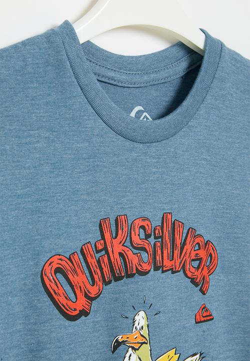 Quiksilver - Seagull kids short sleeve boy - vallarta blue heather