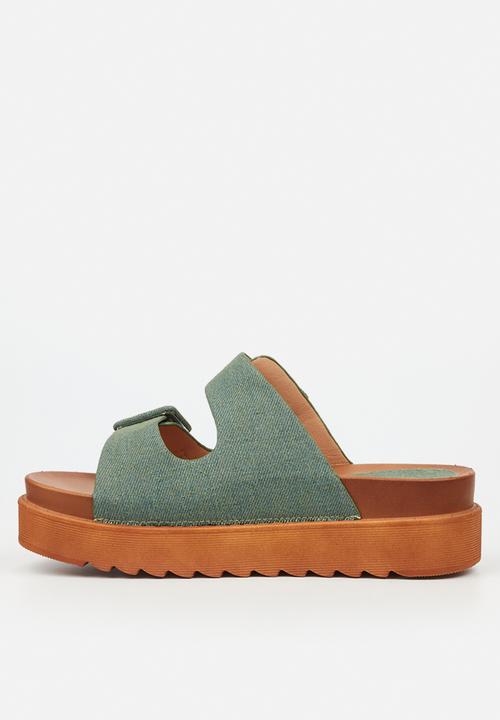 Butterfly Feet - Patos 1 sandal - olive