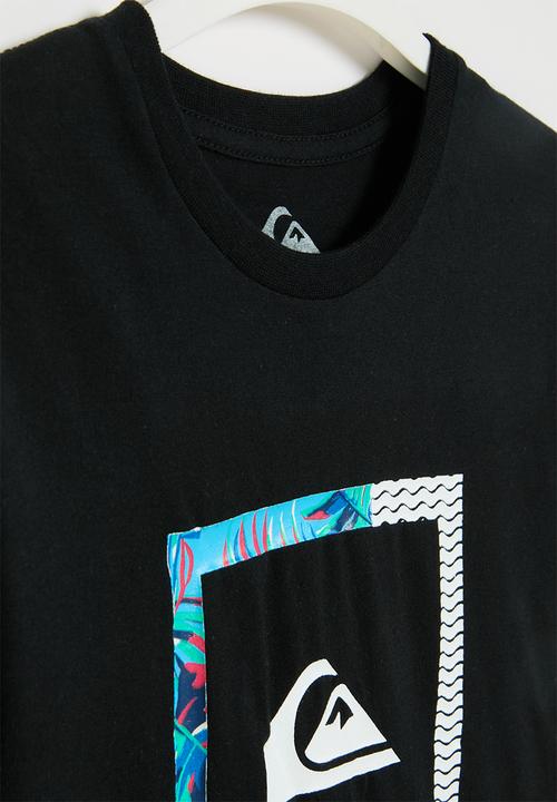 Quiksilver - Funky fills short sleeve boy - black