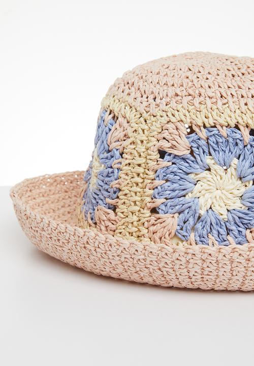 Superbalist - Murphy crochet bucket hat - pink