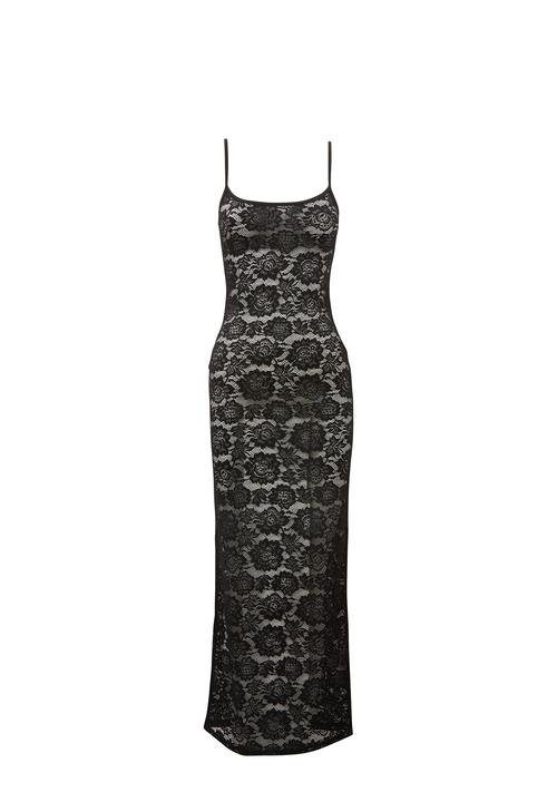 Supré  - Ivy lace maxi dress - black