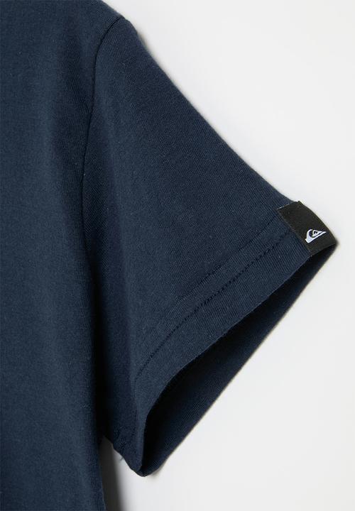 Quiksilver - Corp Logo short sleeve boy - navy blazer