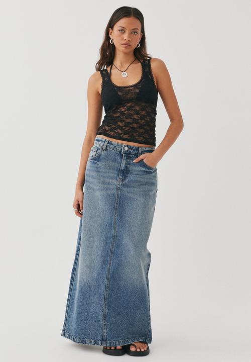 Supré  - Carla lace tank - black