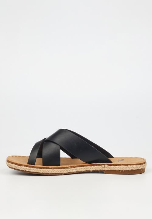 Butterfly Feet - Celia 3 sandal - black