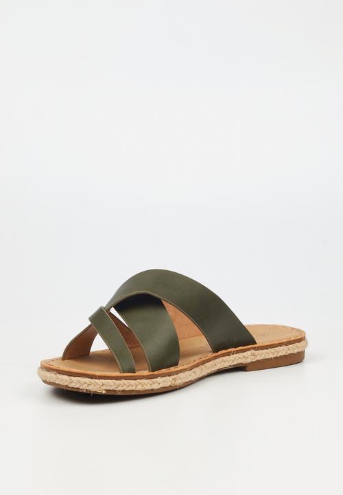 Butterfly Feet - Celia 3 sandal - olive