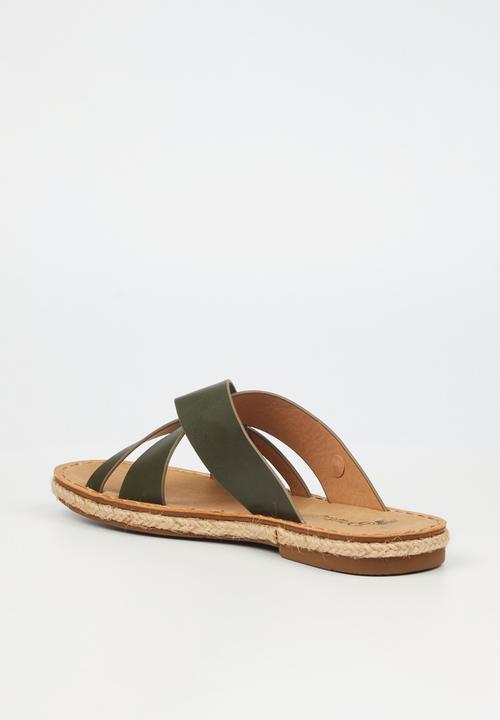 Butterfly Feet - Celia 3 sandal - olive