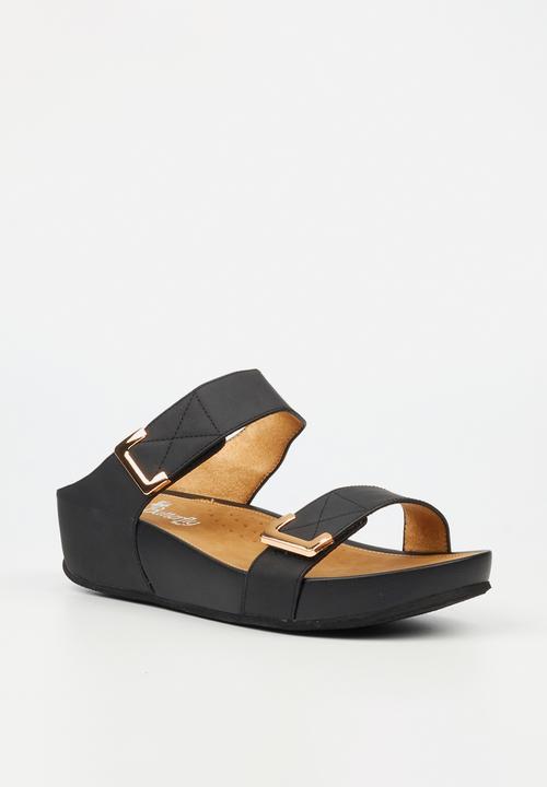 Butterfly Feet - Delia 8 sandal - black