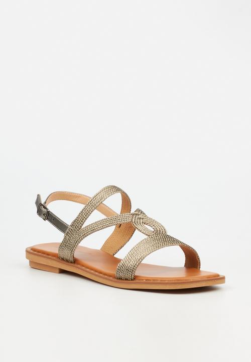 Butterfly Feet - Evie 2 sandal - pewter