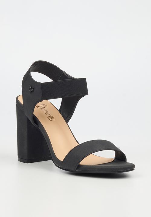 Butterfly Feet - Kaila 1 block heel - black