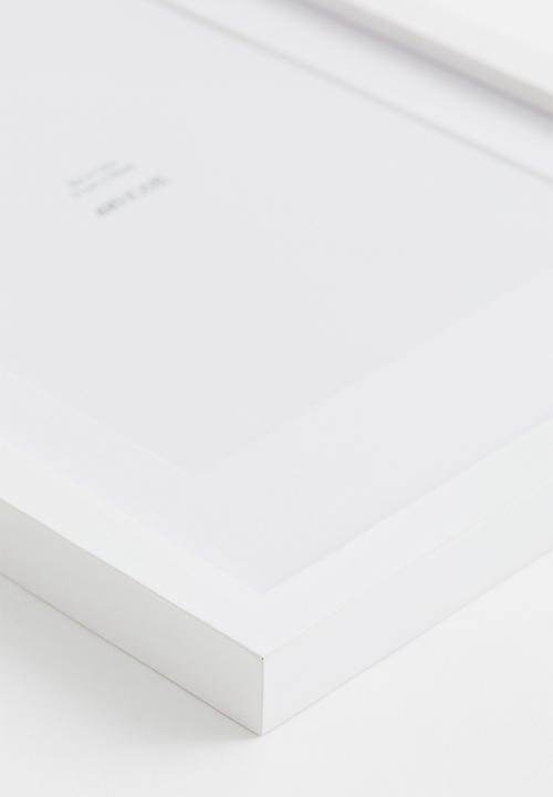 H&M - Wooden frame - white
