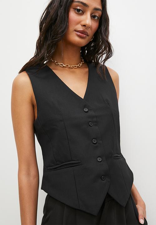 Superbalist - Waistcoat - black