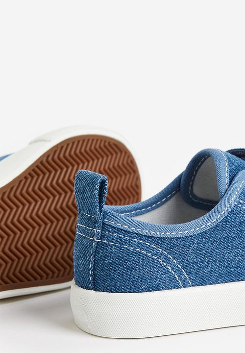 H&M - Canvas trainers -  denim blue