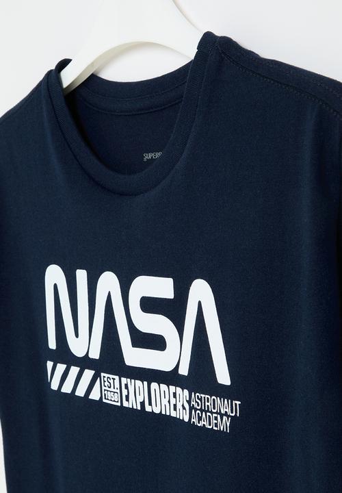 Rebel Republic - Nasa t-shirt - navy