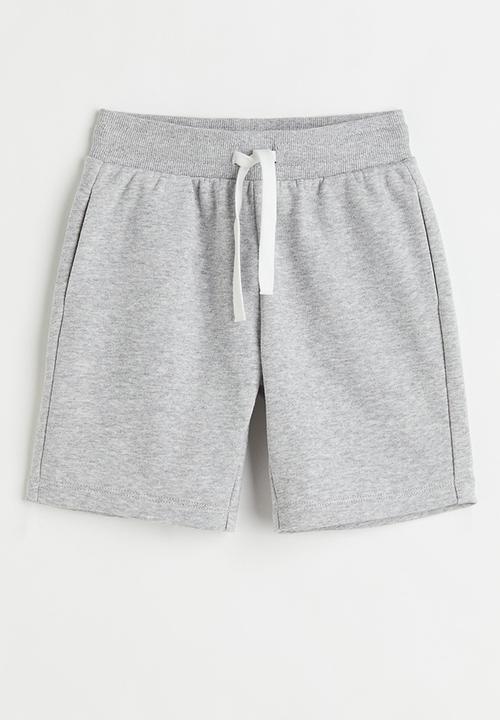 H&M - Sweatshirt shorts - light grey marl