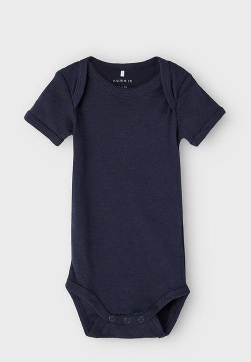 Name It - Nbmbody 3 pack short sleeve yd 2 - dark sapphire